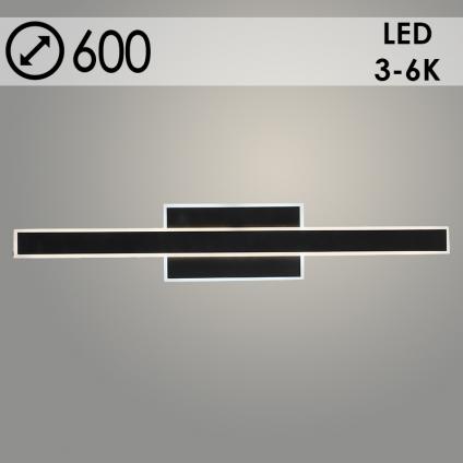 Светильник YH1091/64W BK черный 2x32W LED 3000K-6000K d600, 24